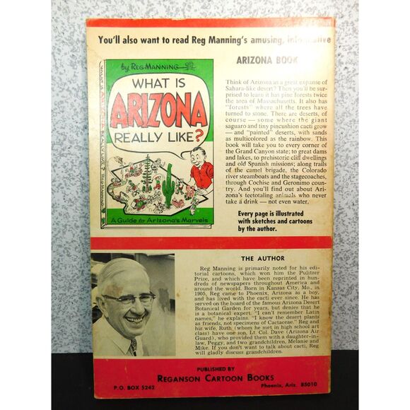 Vintage Humor Artist Book What Kinda Cactus Reg Manning PB Cartoon - Picture 2 of 9